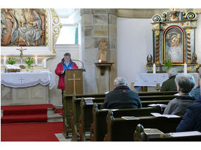 Maigottesdienst in der Weingartenkapelle (Foto: Karl-Franz Thiede)